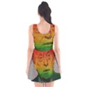 Rainbow Trump  Scoop Neck Skater Dress View2