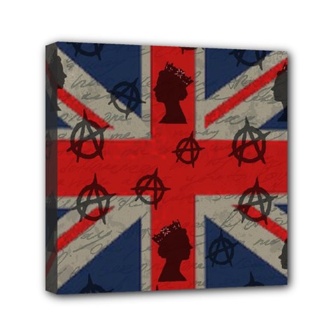 United Kingdom  Mini Canvas 6  X 6  by Valentinaart