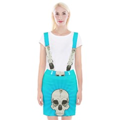 Skull Ball Line Schedule Suspender Skirt by Simbadda