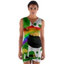 Pot of gold Wrap Front Bodycon Dress View1