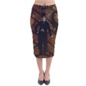 Charlie Chaplin  Velvet Midi Pencil Skirt View1