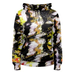 Canvas Acrylic Digital Design Women s Pullover Hoodie by Simbadda