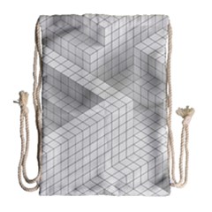 Design Grafis Pattern Drawstring Bag (large) by Simbadda