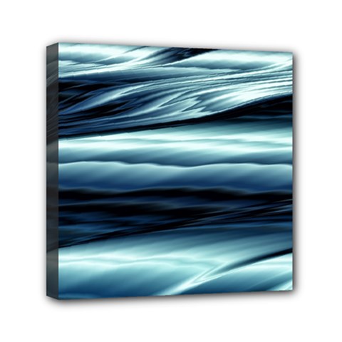 Texture Fractal Frax Hd Mathematics Mini Canvas 6  X 6  by Simbadda