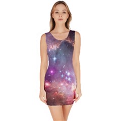 Small Magellanic Cloud Sleeveless Bodycon Dress by SpaceShop