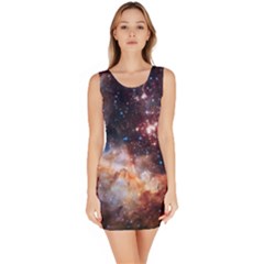 Celestial Fireworks Sleeveless Bodycon Dress by SpaceShop