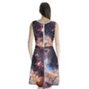 Celestial Fireworks Sleeveless Chiffon Waist Tie Dress View2