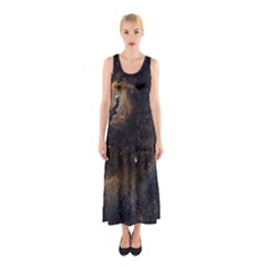Seagull Nebula Sleeveless Maxi Dress by SpaceShop