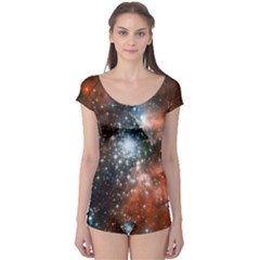 Star Cluster Boyleg Leotard  by SpaceShop