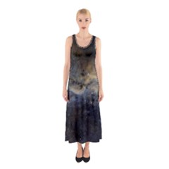 Propeller Nebula Sleeveless Maxi Dress by SpaceShop