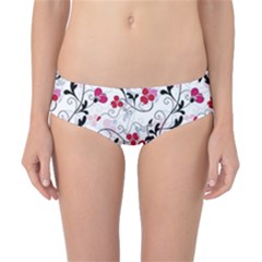 Floral Pattern Classic Bikini Bottoms by Valentinaart