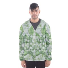 On Wood May Lily Of The Valley Hooded Wind Breaker (men) by Simbadda