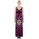 Cool Fractal Maxi Thigh Split Dress View1