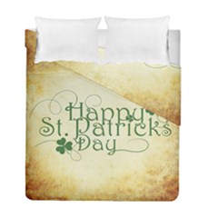 Irish St Patrick S Day Ireland Duvet Cover Double Side (full/ Double Size) by Simbadda