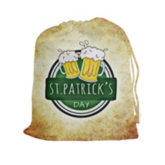 Irish St Patrick S Day Ireland Beer Drawstring Pouches (xxl) by Simbadda