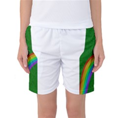 St  Patricks Women s Basketball Shorts by Valentinaart