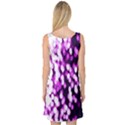 Bokeh Background In Purple Color Sleeveless Satin Nightdress View2