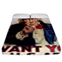 Uncle Sam Fitted Sheet (King Size) View1