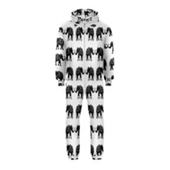 Indian Elephant Pattern Hooded Jumpsuit (kids)