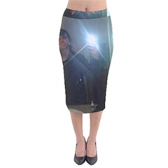 10206067963880732 Velvet Midi Pencil Skirt by ScoobyAnthmall