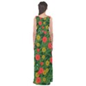 Completely Seamless Tile With Flower Empire Waist Maxi Dress View2