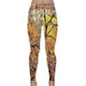 Summer Sun Set Fractal Forest Background Classic Yoga Leggings View1