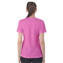 Pink and Yellow Wife Mom Boss Women s Cotton Tee View2