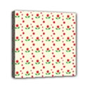 Flower Floral Sunflower Rose Star Red Green Mini Canvas 6  x 6  View1