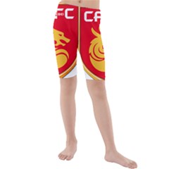 Hebei China Fortune F C  Kids  Mid Length Swim Shorts by Valentinaart