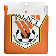 Shandong Luneng Taishan F C  Duvet Cover Double Side (queen Size) by Valentinaart