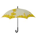 Sunflowers Flower Floral Yellow Hook Handle Umbrellas (Small) View3