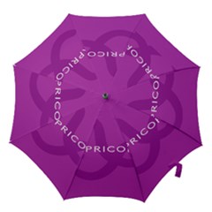 Zodiac Capricorn Purple Hook Handle Umbrellas (small) by Mariart