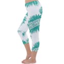 Happy Easter Theme Graphic Print Capri Winter Leggings  View2