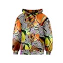 Abstract Pattern Texture Kids  Pullover Hoodie View1