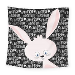 Easter Bunny  Square Tapestry (large) by Valentinaart