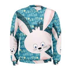 Easter Bunny  Men s Sweatshirt by Valentinaart