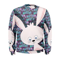 Easter Bunny  Men s Sweatshirt by Valentinaart