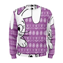 Easter Bunny  Men s Sweatshirt by Valentinaart