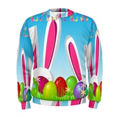 Easter Bunny  Men s Sweatshirt by Valentinaart