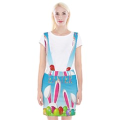 Easter Bunny  Suspender Skirt by Valentinaart