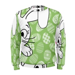 Easter Bunny  Men s Sweatshirt by Valentinaart