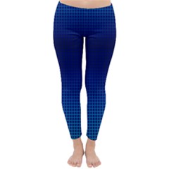 Blue Dot Classic Winter Leggings by PhotoNOLA