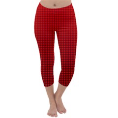 Redc Capri Winter Leggings  by PhotoNOLA