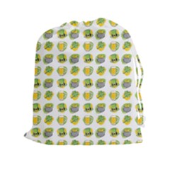 St Patrick S Day Background Symbols Drawstring Pouches (xxl) by Nexatart