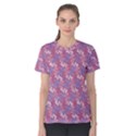 Pattern Abstract Squiggles Gliftex Women s Cotton Tee View1