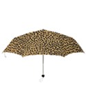 Cheetah Skin Spor Polka Dot Brown Black Dalmantion Folding Umbrellas View3