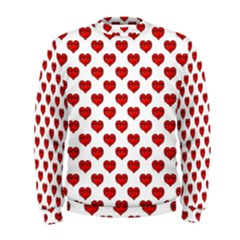 Emoji Heart Shape Drawing Pattern Men s Sweatshirt by dflcprintsclothing