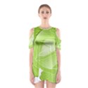 Cabbage Leaf Vegetable Green Shoulder Cutout One Piece View1