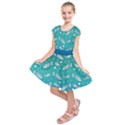 Under The Sea Paisley Kids  Short Sleeve Dress View1