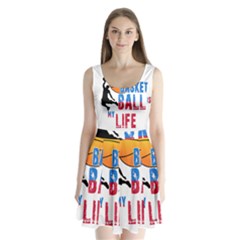 Basketball Is My Life Split Back Mini Dress  by Valentinaart